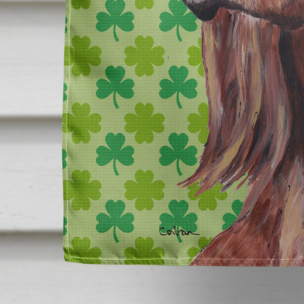 Irish Setter St Patrick's Irish Flag Canvas House Size  the-store.com.