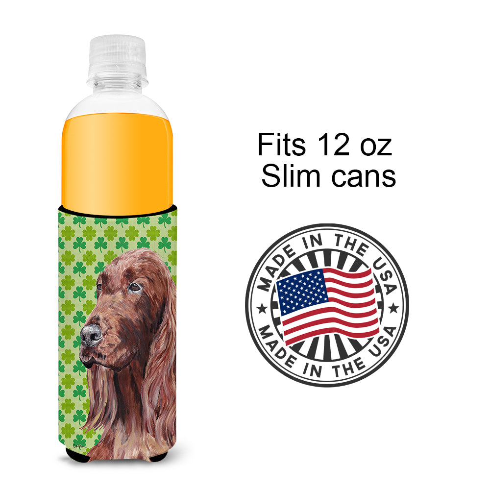 Irish Setter St Patrick's Irish Ultra Beverage Insulators for slim cans.