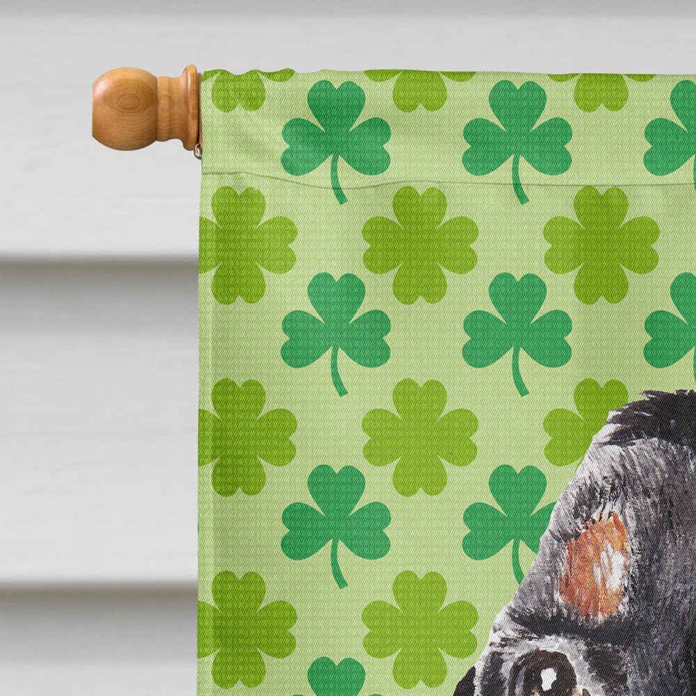 Coonhound St Patrick's Irish Flag Canvas House Size  the-store.com.