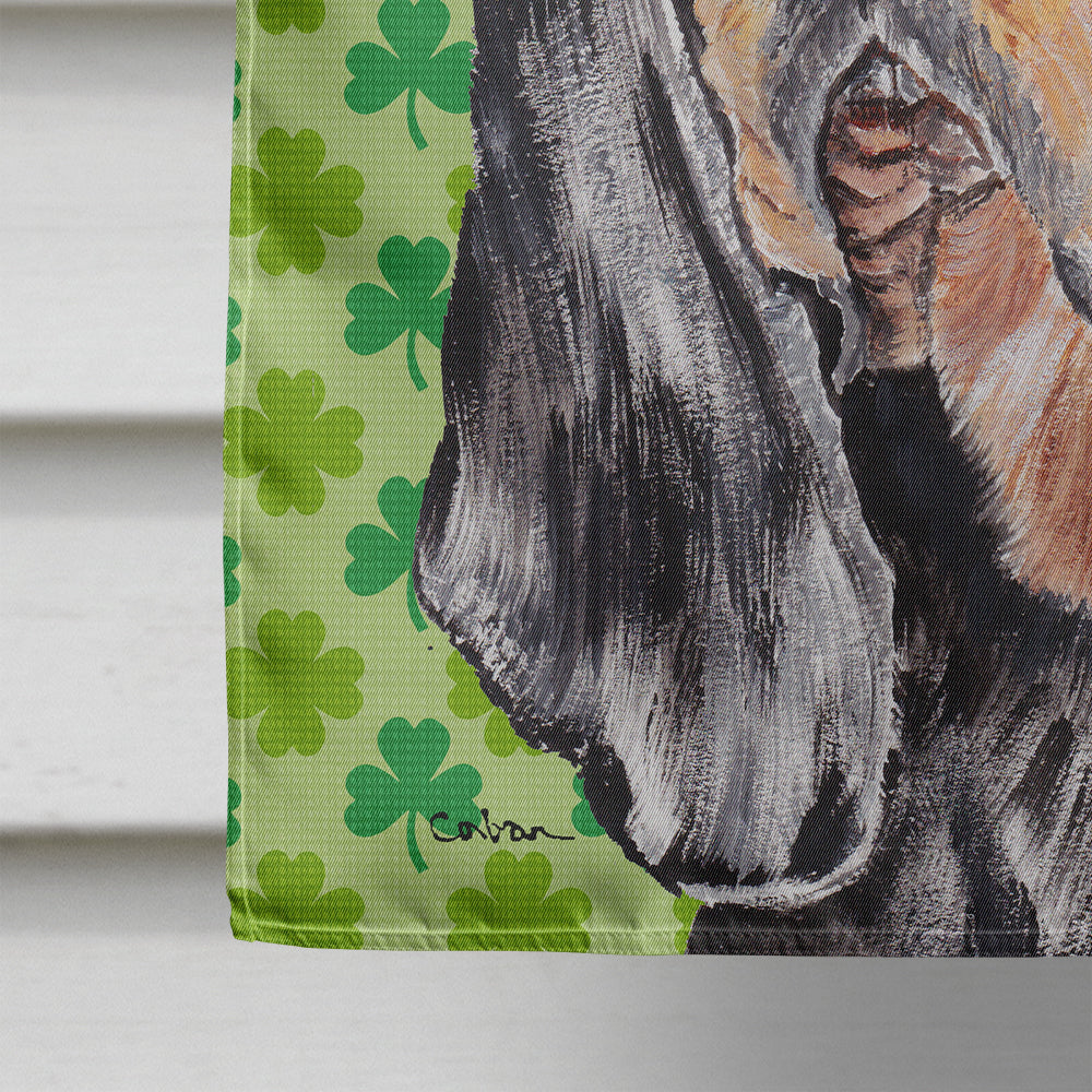 Coonhound St Patrick's Irish Flag Canvas House Size  the-store.com.