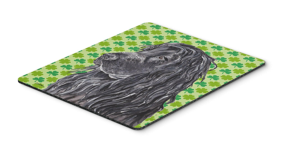 English Cocker Spaniel St Patrick&#39;s Irish Mouse Pad, Hot Pad or Trivet by Caroline&#39;s Treasures