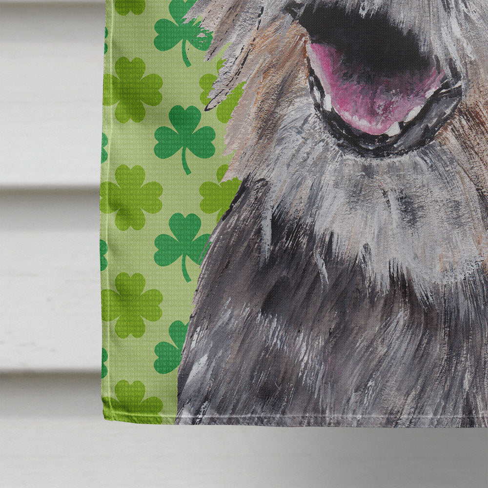 Border Terrier St Patrick's Irish Flag Canvas House Size  the-store.com.