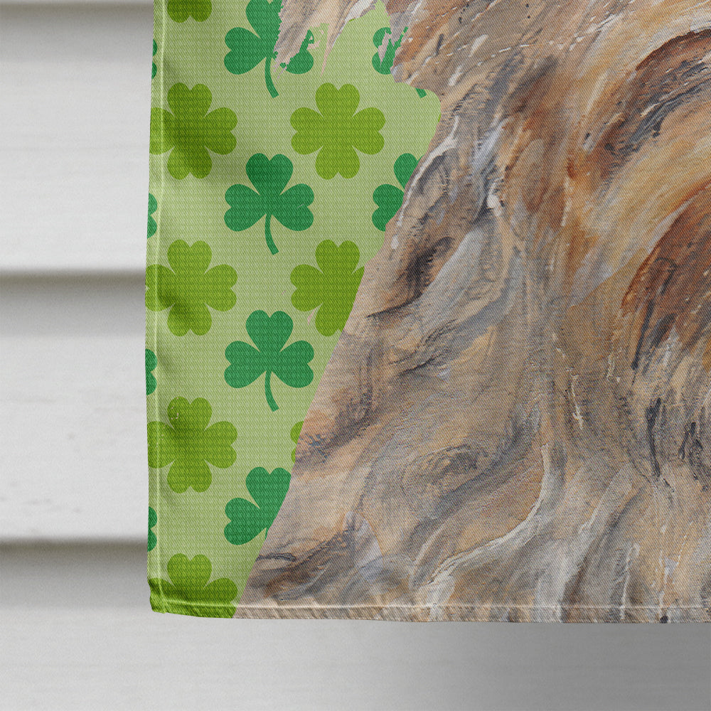 Goldendoodle St Patrick's Irish Flag Canvas House Size  the-store.com.