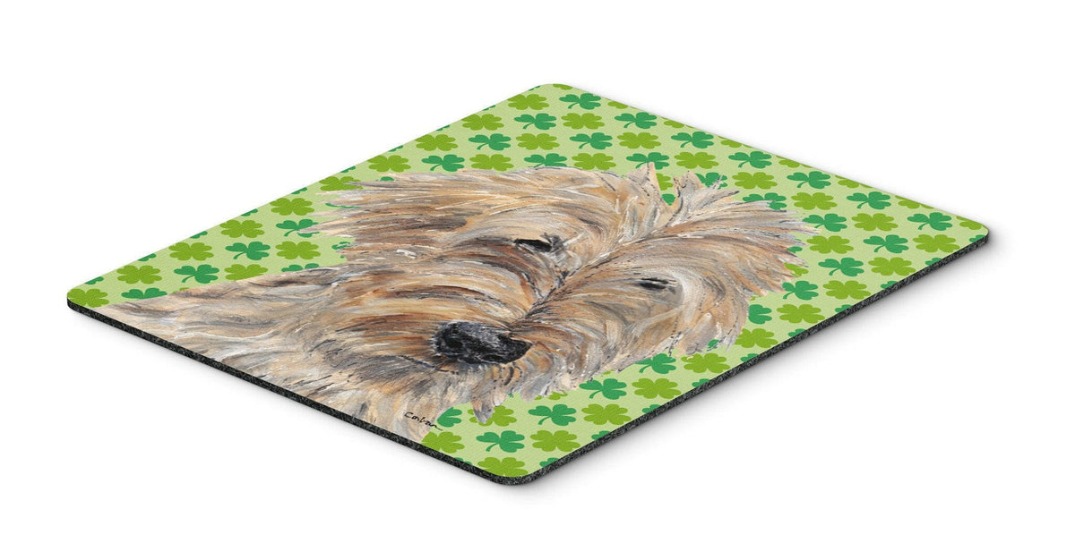 Goldendoodle St Patrick&#39;s Irish Mouse Pad, Hot Pad or Trivet by Caroline&#39;s Treasures