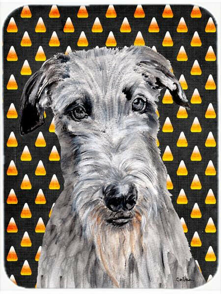 Scottish Deerhound Candy Corn Halloween Mouse Pad, Hot Pad or Trivet SC9658MP by Caroline's Treasures