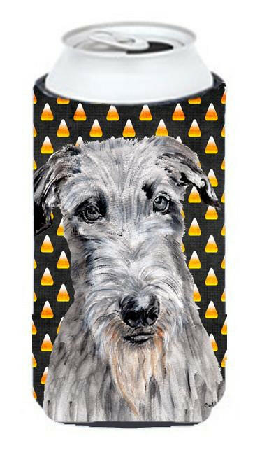 Scottish Deerhound Candy Corn Halloween Tall Boy Beverage Insulator Hugger SC9658TBC by Caroline&#39;s Treasures