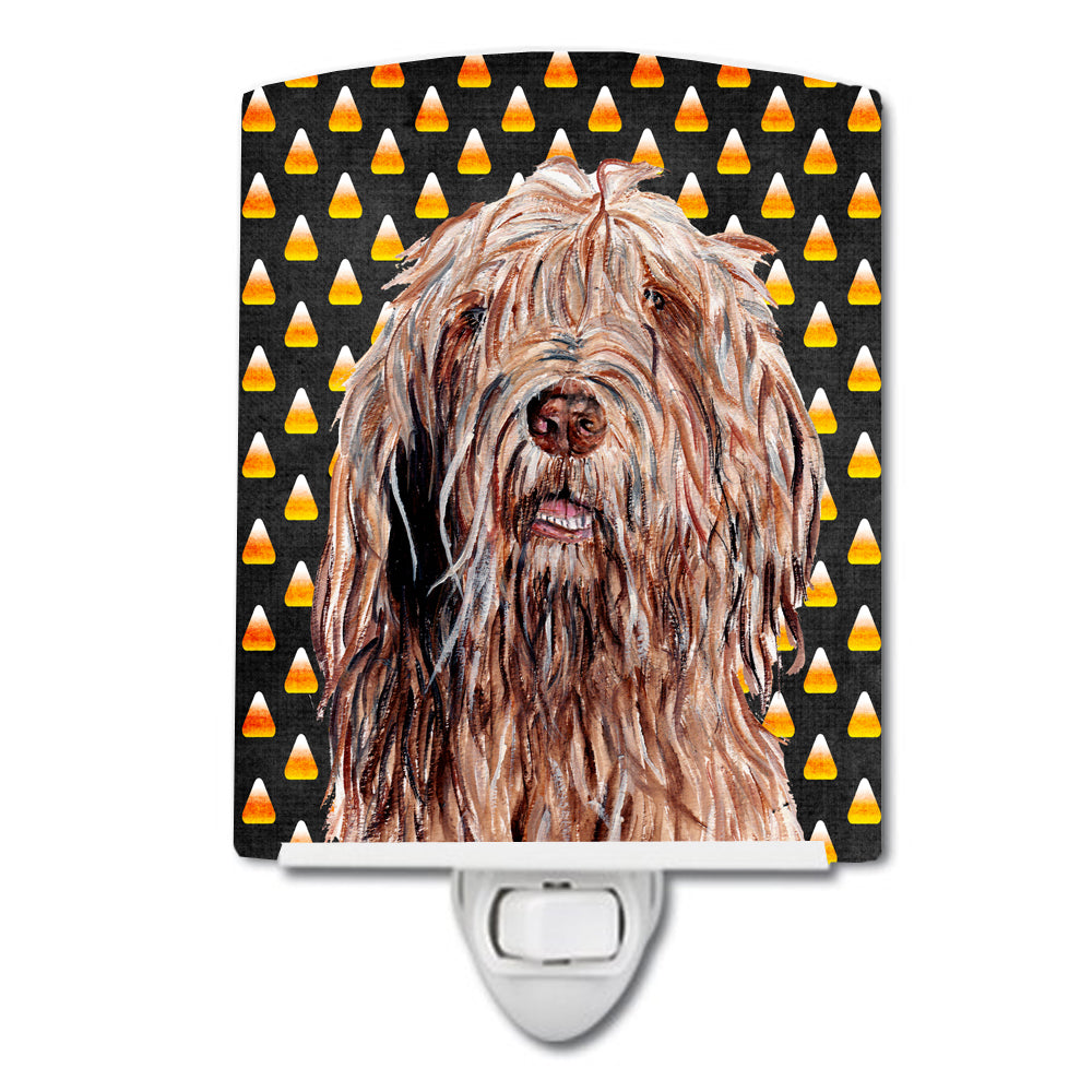 Otterhound Candy Corn Halloween Ceramic Night Light SC9661CNL - the-store.com