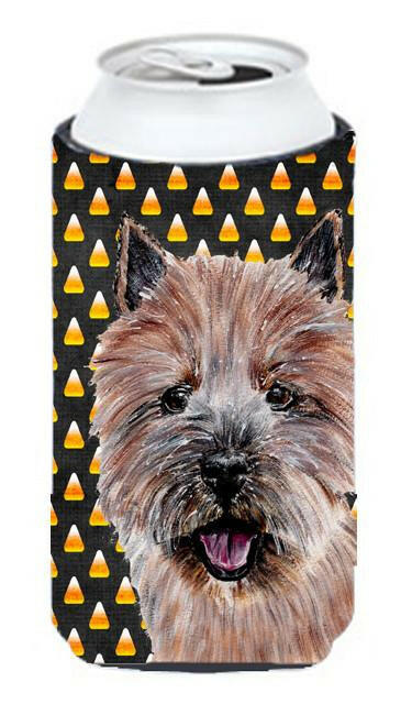 Norwich Terrier Candy Corn Halloween Tall Boy Beverage Insulator Hugger SC9662TBC by Caroline's Treasures