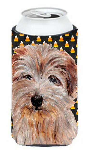 Norfolk Terrier Candy Corn Halloween Tall Boy Beverage Insulator Hugger SC9664TBC by Caroline&#39;s Treasures