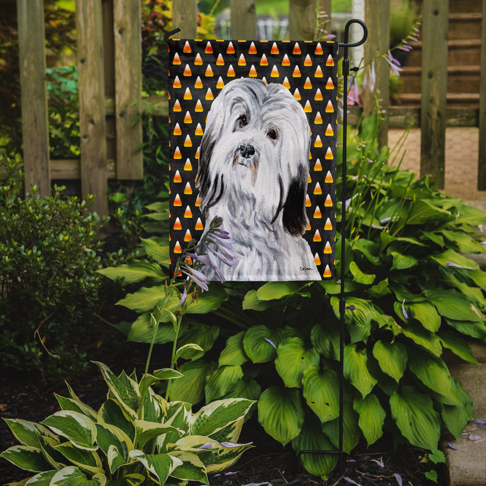 Havanese Candy Corn Halloween Flag Garden Size SC9665GF  the-store.com.