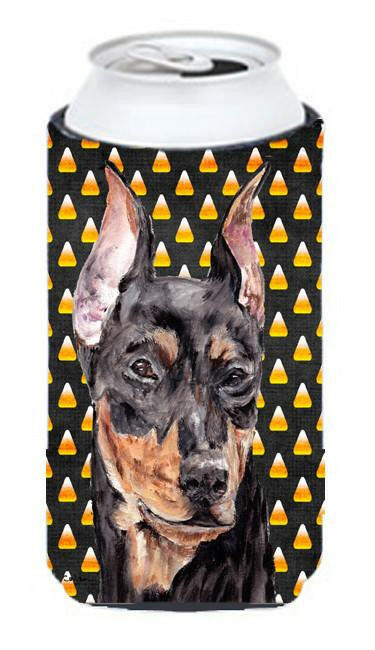 German Pinscher Candy Corn Halloween Tall Boy Beverage Insulator Hugger SC9668TBC by Caroline&#39;s Treasures