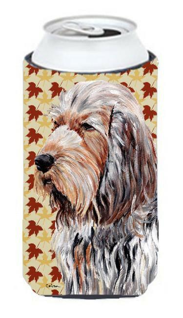 Otterhound Fall Leaves Tall Boy Beverage Insulator Hugger SC9684TBC by Caroline's Treasures