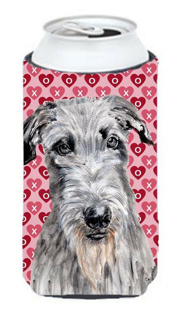 Scottish Deerhound Hearts and Love Tall Boy Beverage Insulator Hugger SC9706TBC by Caroline's Treasures