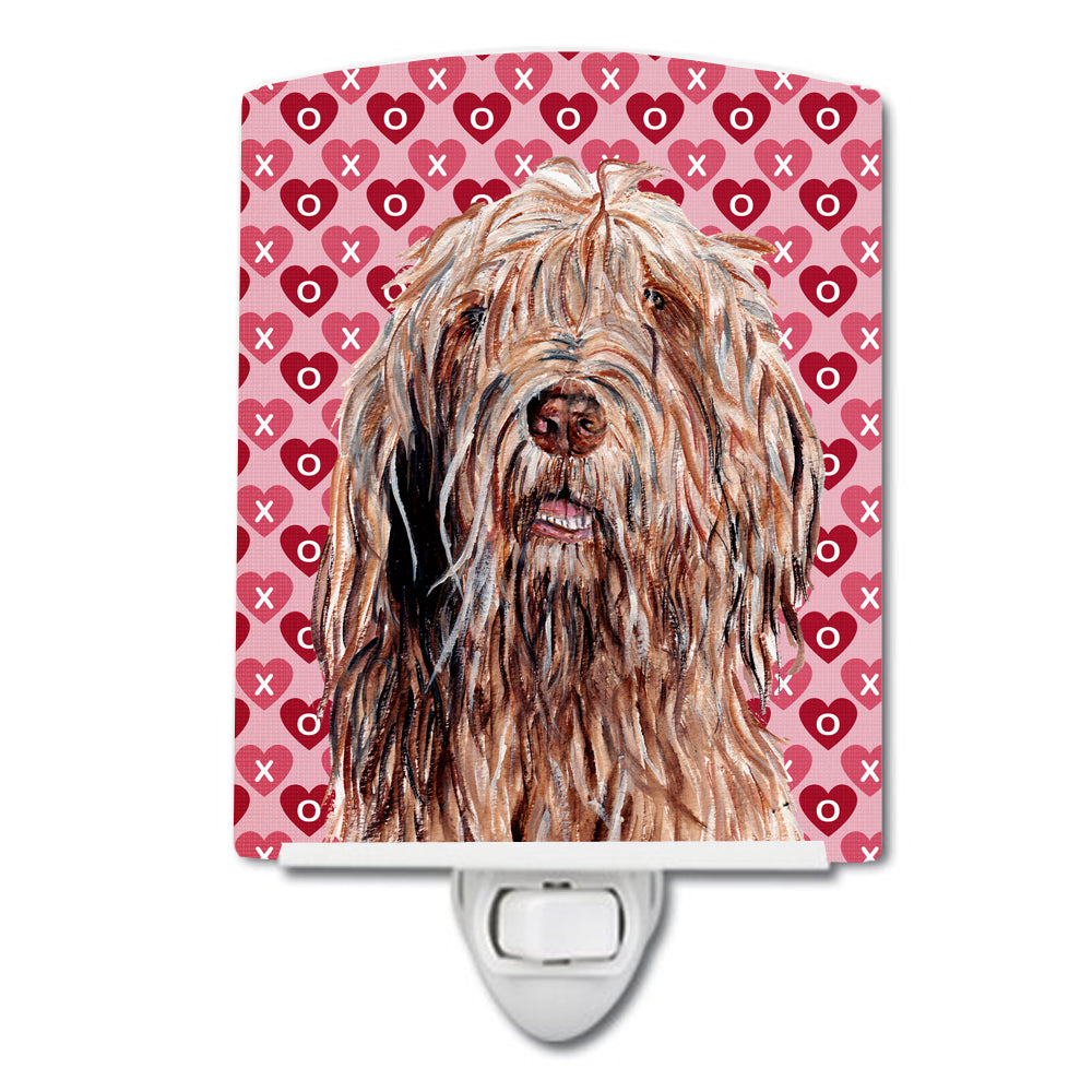 Otterhound Hearts and Love Ceramic Night Light SC9709CNL - the-store.com