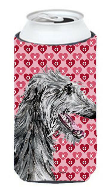 Scottish Deerhound Hearts and Love Tall Boy Beverage Insulator Hugger SC9717TBC by Caroline's Treasures