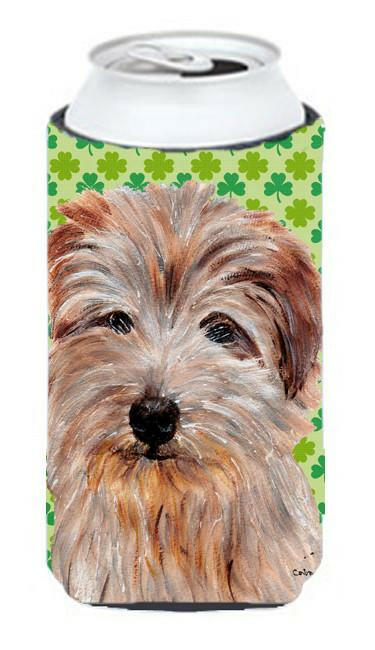 Norfolk Terrier Lucky Shamrock St. Patrick's Day Tall Boy Beverage Insulator Hugger SC9736TBC by Caroline's Treasures