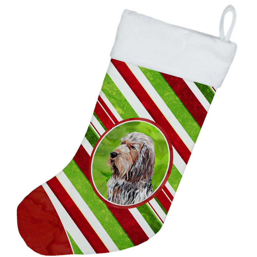 Otterhound Candy Cane Christmas Christmas Stocking SC9804-CS  the-store.com.