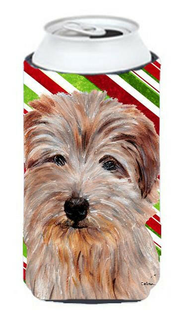 Norfolk Terrier Candy Cane Christmas Tall Boy Beverage Insulator Hugger SC9808TBC by Caroline's Treasures