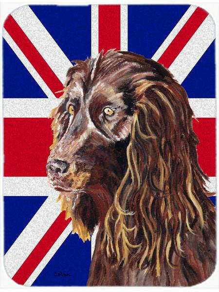 Boykin Spaniel with Engish Union Jack British Flag Mouse Pad, Hot Pad or Trivet SC9862MP by Caroline's Treasures