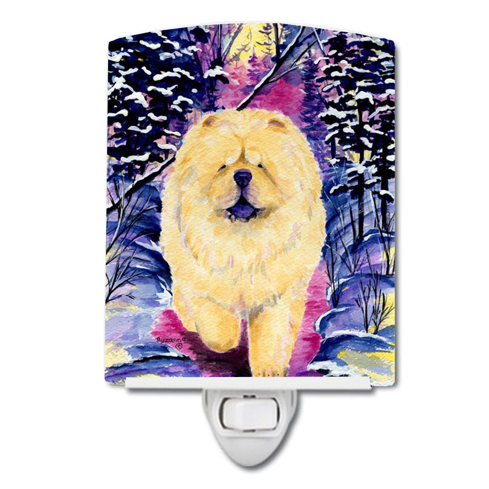 Chow Chow Ceramic Night Light SS1005CNL - the-store.com