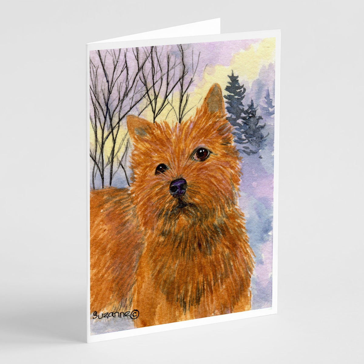 Buy this Norwich Terrier Greeting Cards and Envelopes Pack of 8