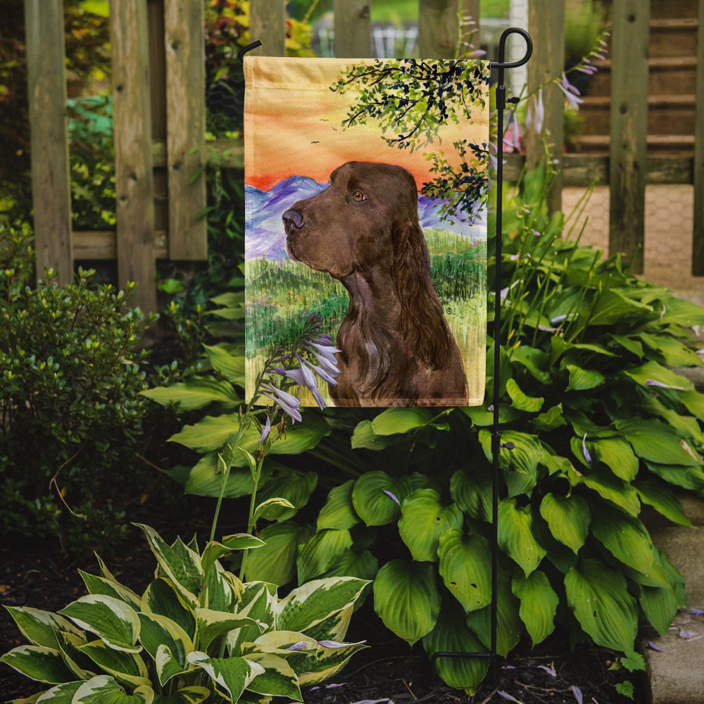 Field Spaniel Flag Garden Size.