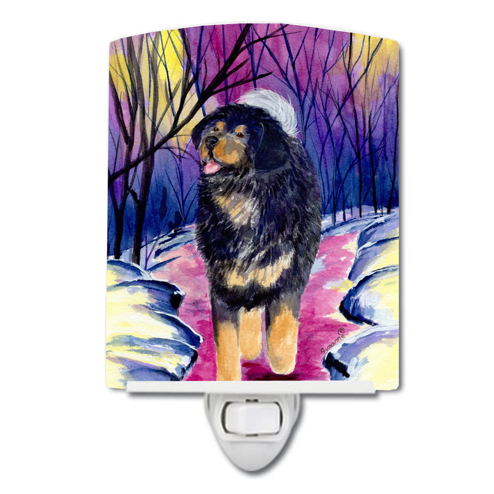 Tibetan Mastiff Ceramic Night Light SS1021CNL - the-store.com