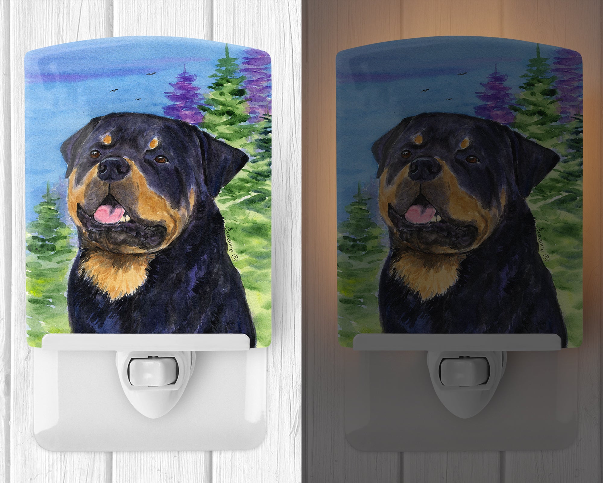 Rottweiler Ceramic Night Light SS1026CNL - the-store.com