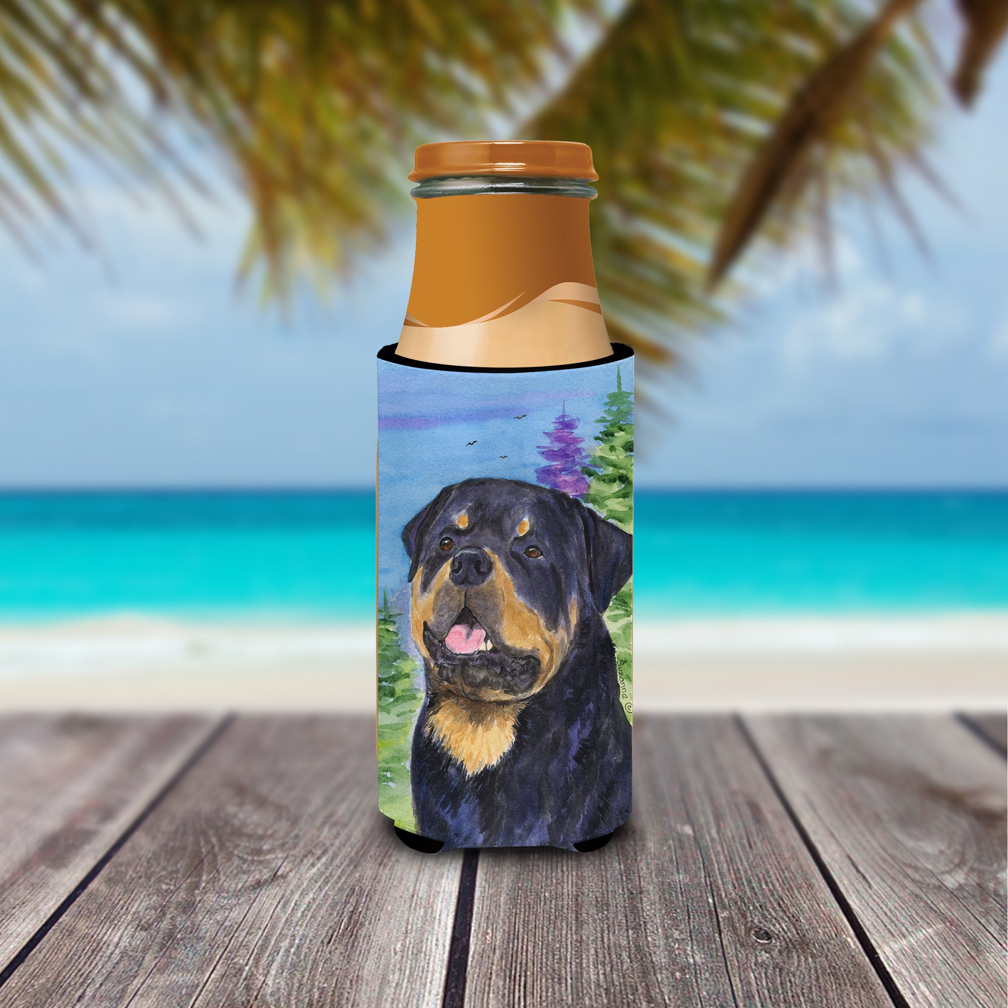 Rottweiler Ultra Beverage Insulators for slim cans SS1026MUK.