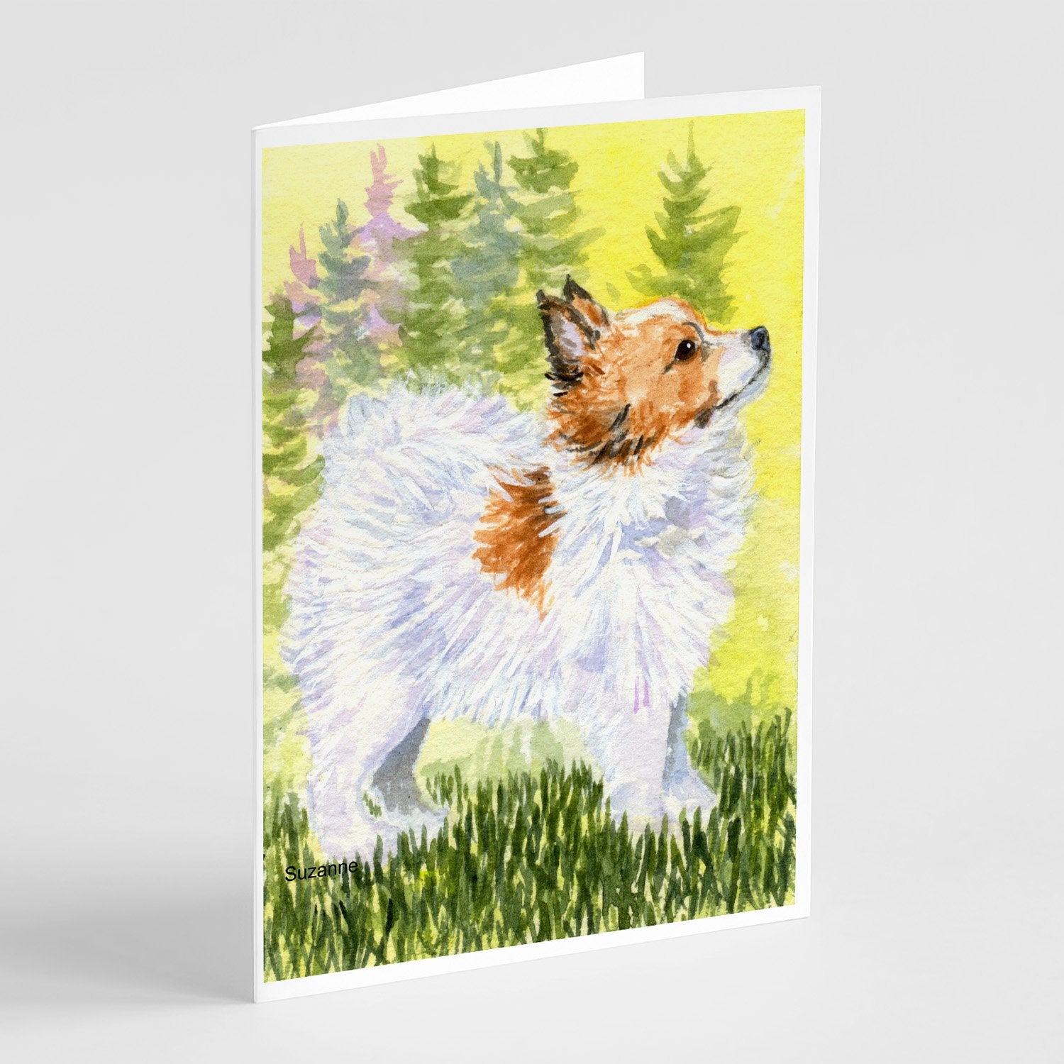 Buy this Papillon Greeting Cards and Envelopes Pack of 8