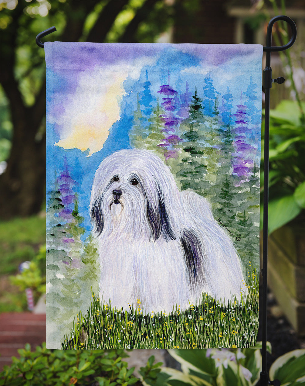 Havanese Flag Garden Size.