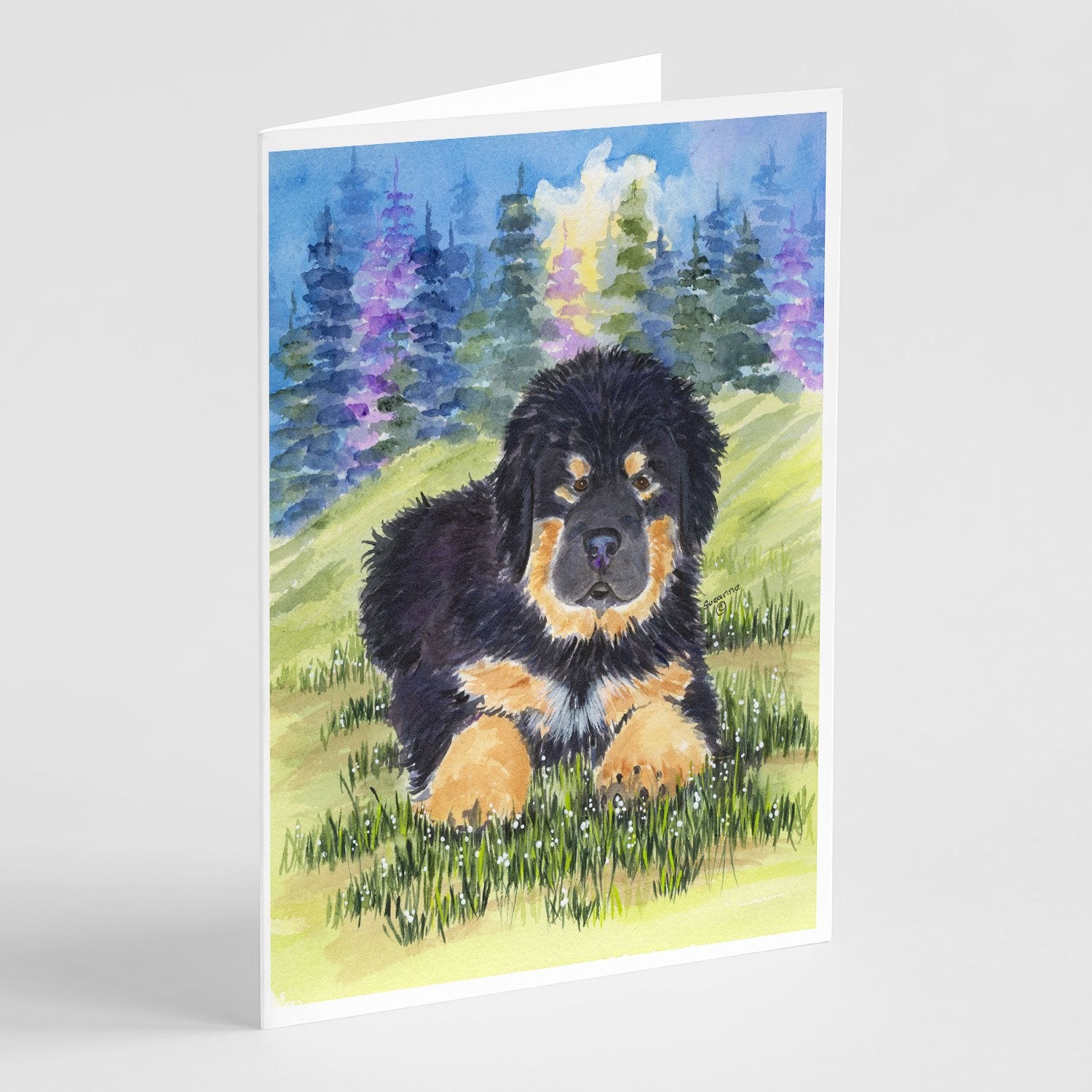 Buy this Tibetan Mastiff Greeting Cards and Envelopes Pack of 8