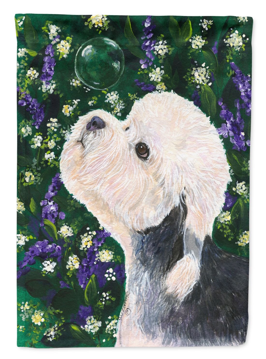 Dandie Dinmont Terrier Flag Canvas House Size  the-store.com.