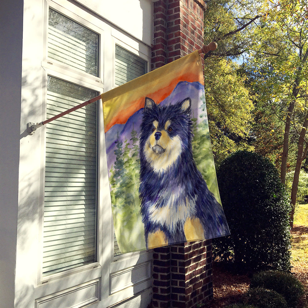 Finnish Lapphund Flag Canvas House Size  the-store.com.