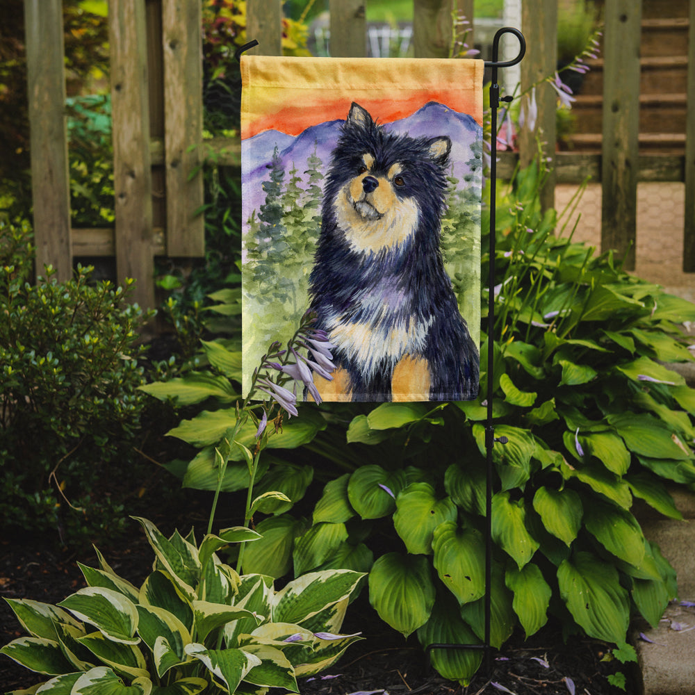 Finnish Lapphund Flag Garden Size.