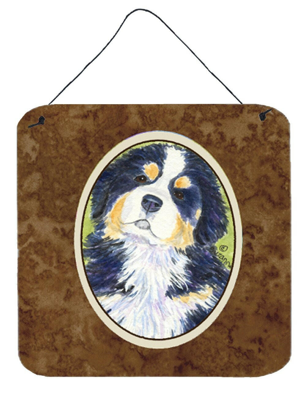 Bernese Mountain Dog Aluminium Metal Wall or Door Hanging Prints by Caroline's Treasures