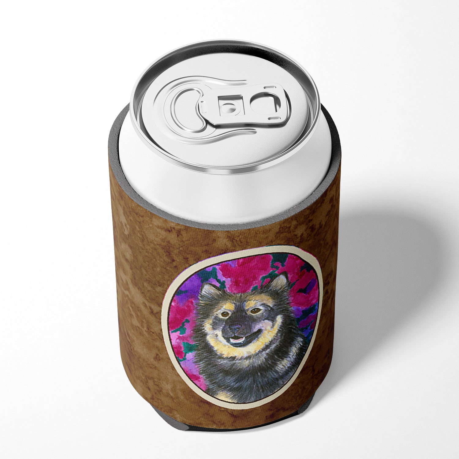 Finnish Lapphund Can or Bottle Beverage Insulator Hugger.