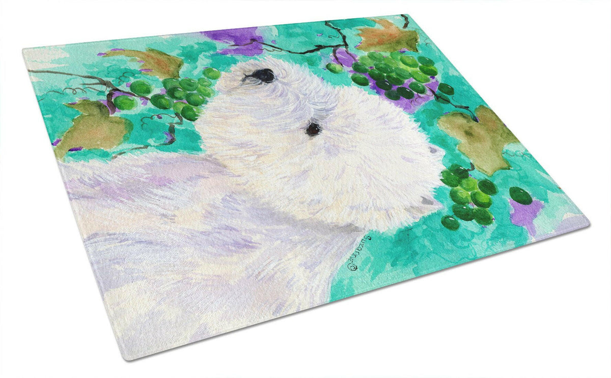 Westie Glass Cutting Board Large by Caroline&#39;s Treasures