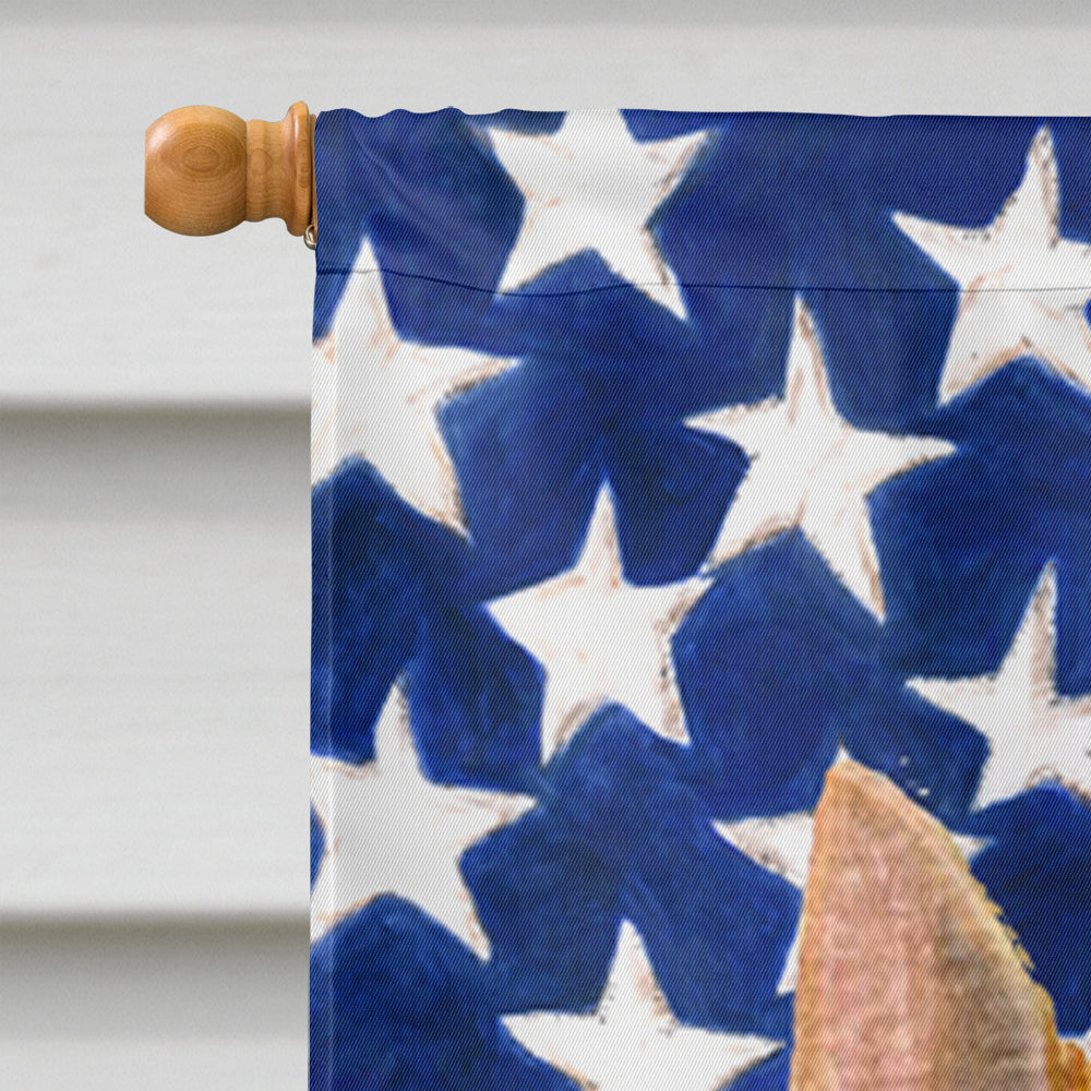USA American Flag with Norwich Terrier Flag Canvas House Size  the-store.com.