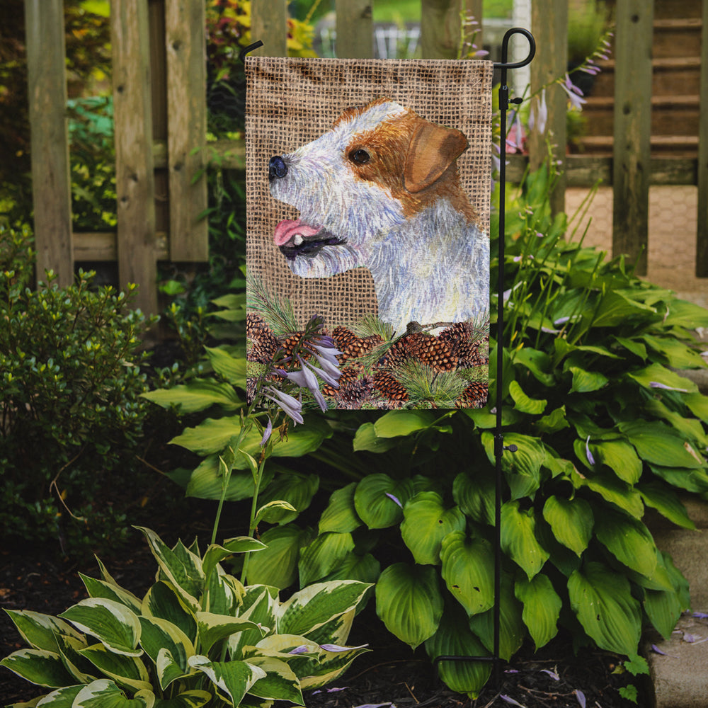 Jack Russell Terrier Flag Garden Size.