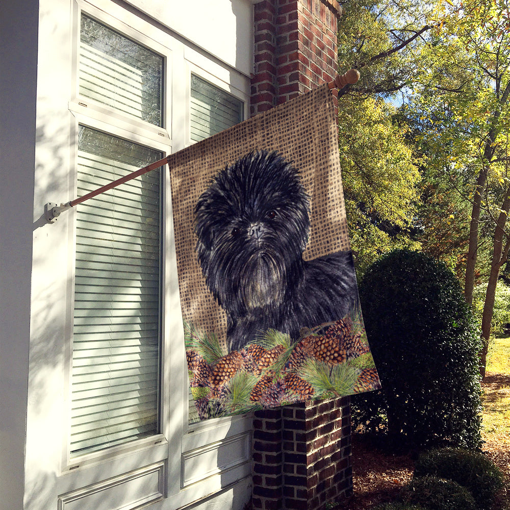 Affenpinscher Flag Canvas House Size  the-store.com.