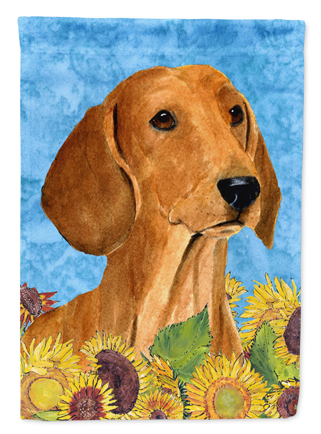 Dachshund Flag Canvas House Size  the-store.com.