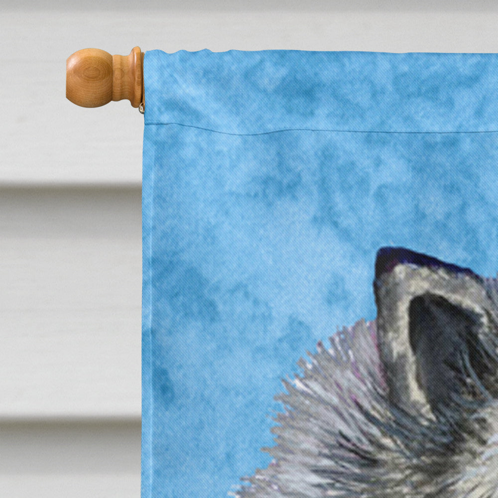 Keeshond Flag Canvas House Size  the-store.com.