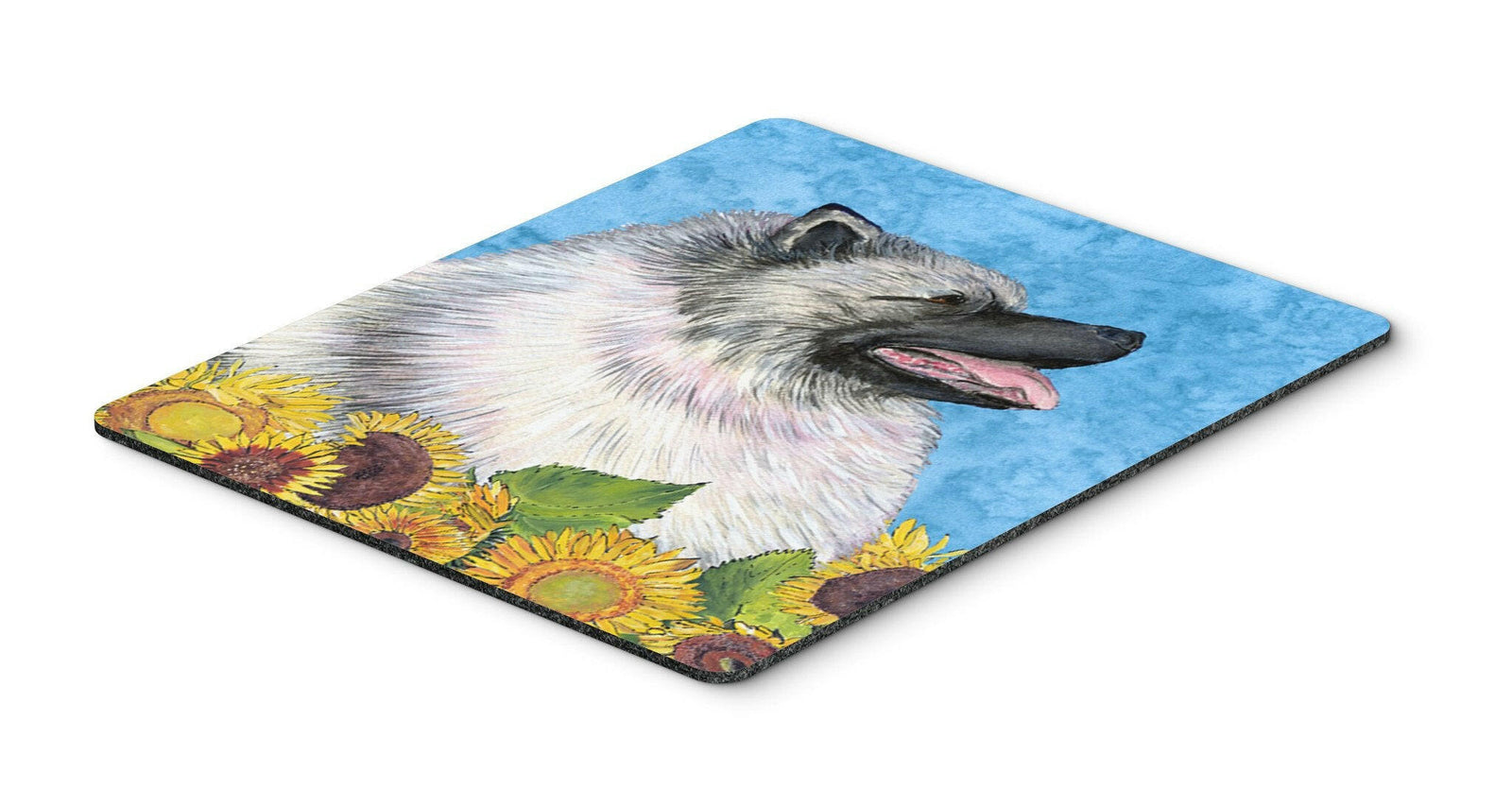 Keeshond Mouse Pad, Hot Pad or Trivet by Caroline's Treasures