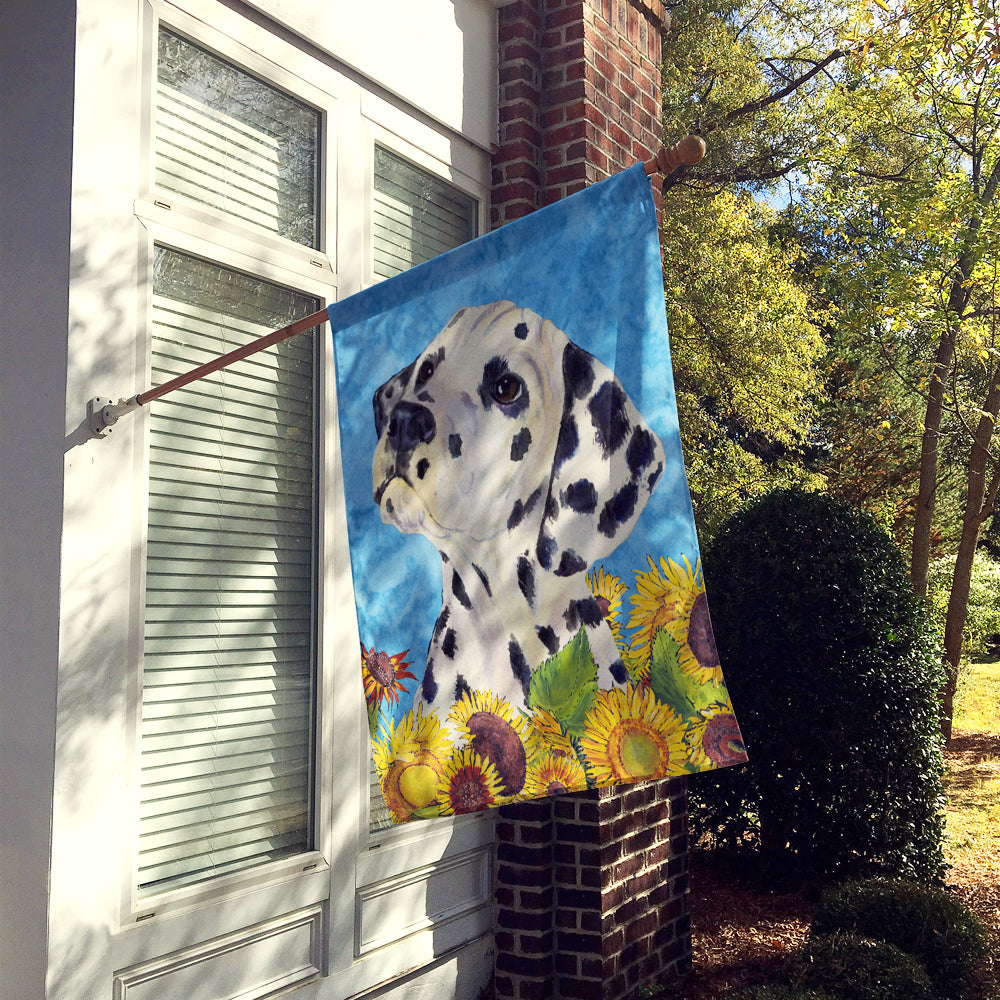 Dalmatian Flag Canvas House Size  the-store.com.