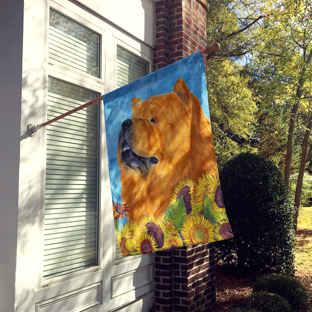 Chow Chow Flag Canvas House Size  the-store.com.