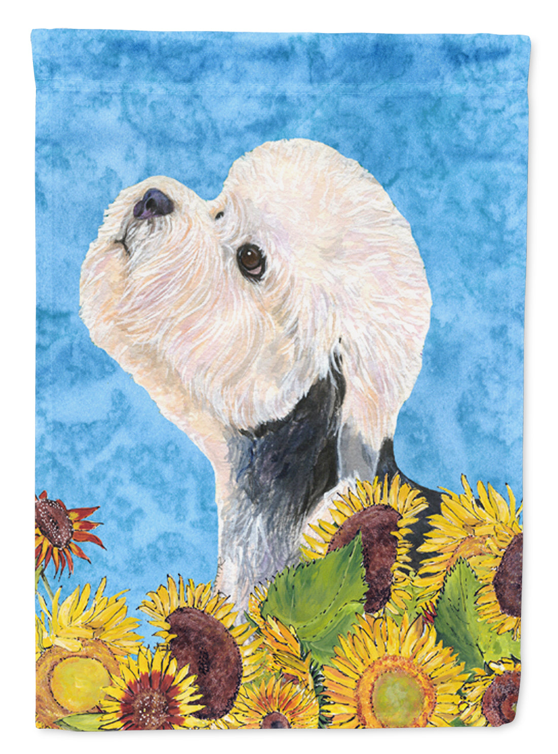 Dandie Dinmont Terrier Flag Canvas House Size  the-store.com.