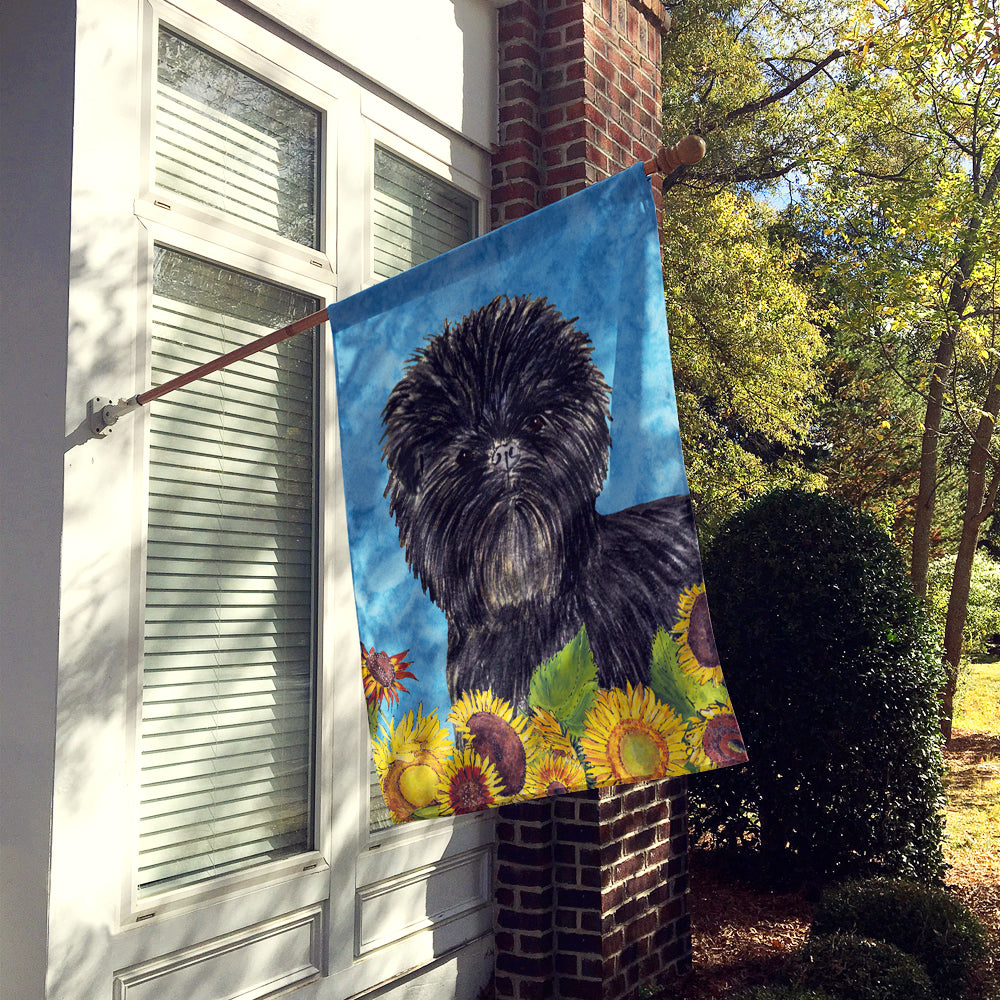 Affenpinscher Flag Canvas House Size  the-store.com.