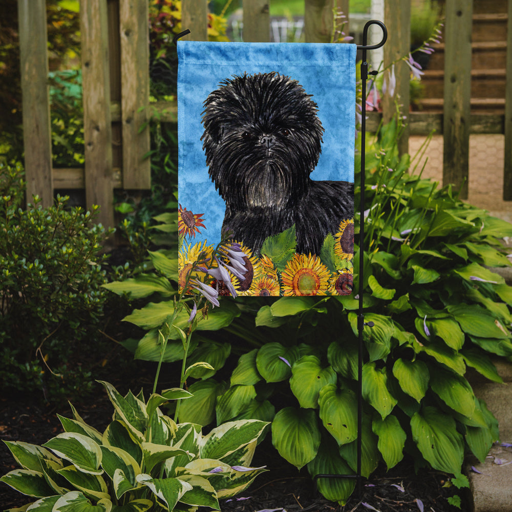 Affenpinscher Flag Garden Size.