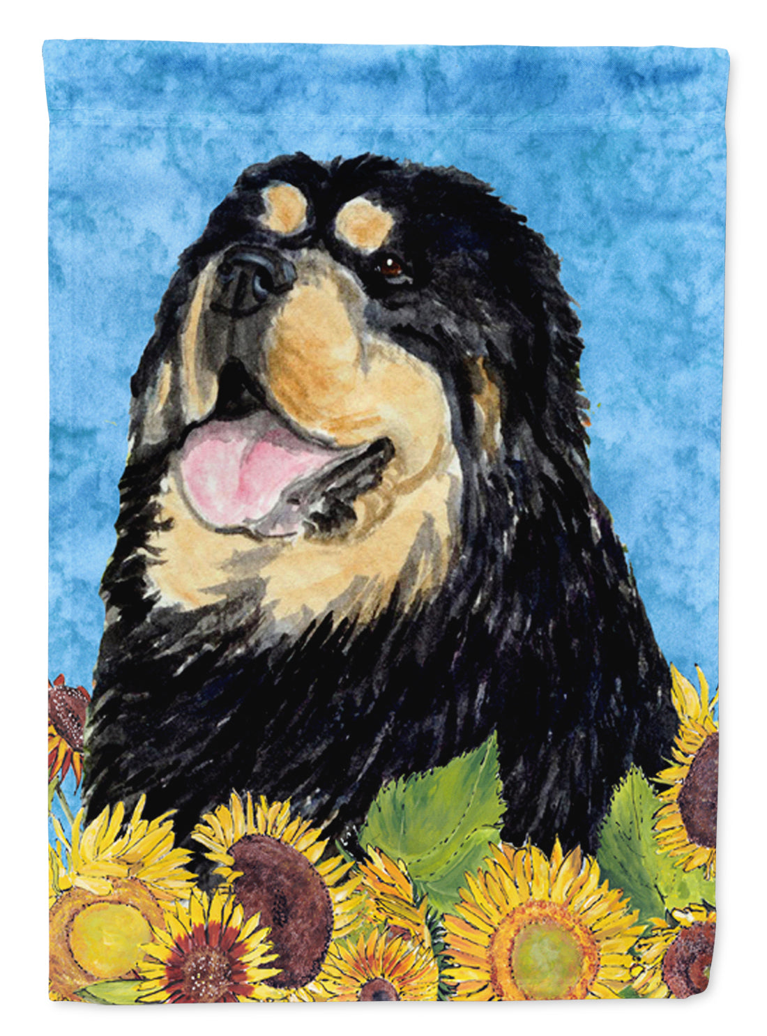 Tibetan Mastiff Flag Canvas House Size  the-store.com.